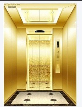 Elevador comercial do passageiro da pessoa do elevador 3m/s 8 do passageiro da fotocélula infravermelha