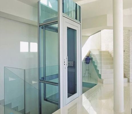 VVVF controlou 500KG o elevador hidráulico pessoal do elevador 1.5m/s para casas de campo