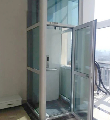 400KG elevador 0.4m/s exterior hidráulico de vidro do elevador 6m para a cadeira de rodas