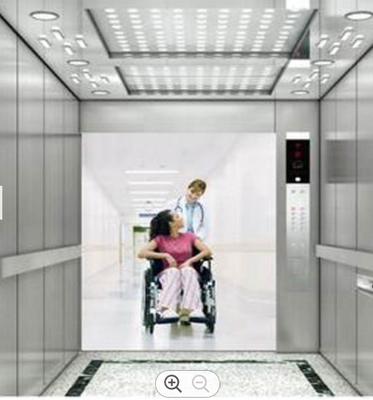 elevador 304 de aço inoxidável da cama de hospital 1600KG de 2400mm
