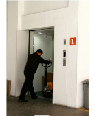 Elevador de frete do armazém da movimentação do avoirdupois com sala 3000KG da máquina