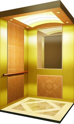 Elevador moderno do passageiro com os assoalhos do sistema de exposição 20 do LCD