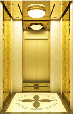 Elevador comercial do passageiro da pessoa do elevador 3m/s 8 do passageiro da fotocélula infravermelha
