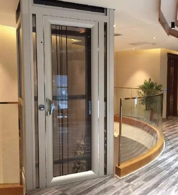 Tipo de vidro elevador Gearless de 8 elevadores residenciais dos assoalhos da tração
