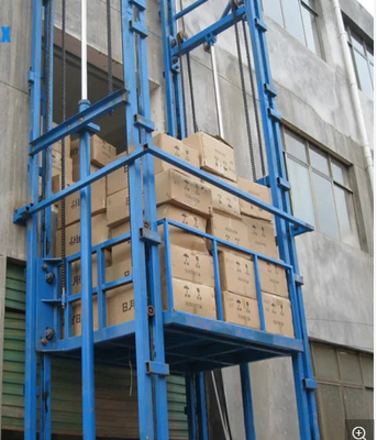 8 toneladas de elevador 1200KG hidráulico de 4 andares comercial de elevador de frete