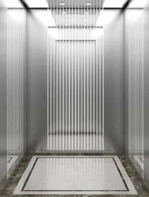 elevador de vidro panorâmico de 2.5m/s 1250KG elevador transparente de uma opinião de 360 graus
