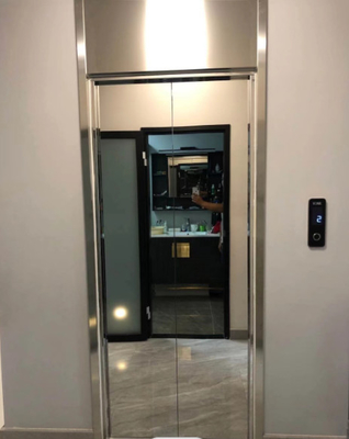 Do estojo compacto hidráulico dos elevadores 250KG 0.3m/s de FUJI elevador hidráulico da casa