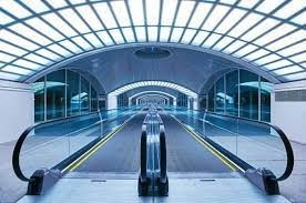 A passagem movente VVVF do aeroporto de 13 graus controlou a escada rolante do supermercado