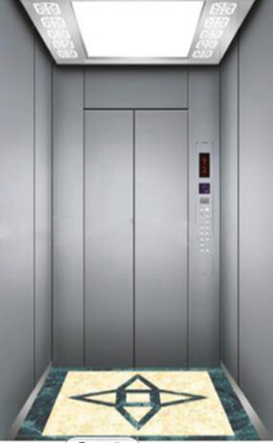 Três passageiro lateral do hospital 1600KG 1.75m/s 2 do elevador hidráulico do corrimão