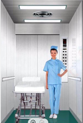 Elevador médico da cama da movimentação do elevador 1000KG VVVF da cama de hospital do MRL