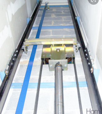 Movimentação hidráulica 1000KG do elevador VVVF de Roomless MRL da máquina