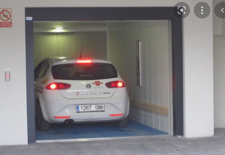 8 movimentação de estacionamento da C.A. VVVF do elevador 5000KG do carro dos bens dos assoalhos