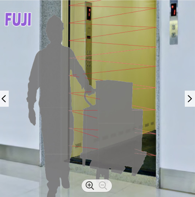 Sala hidráulica da máquina do elevador ICP do elevador da carga de 4KW 0.4m/s menos