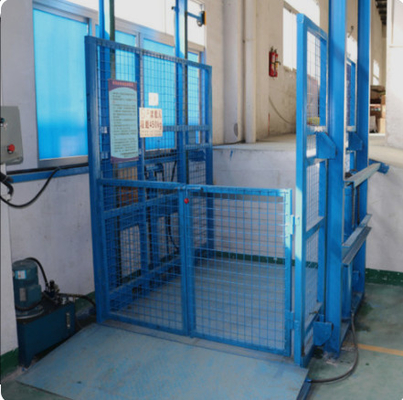 Elevador elétrico de aço inoxidável 1000KG do elevador de frete da linha fina