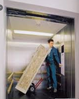 Elevador de frete do armazém da movimentação do avoirdupois com sala 3000KG da máquina