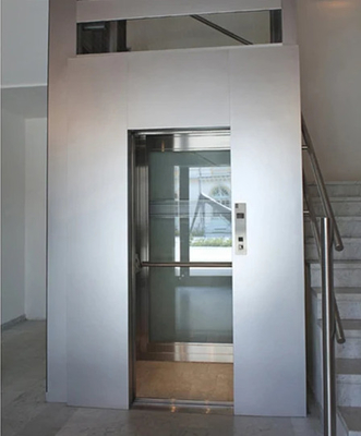 Elevador Gearless do passageiro do elevador 1.0m/s 400KG 4 do MRL da tração do PM